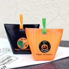240pcs Halloween Sealing Stickers Roll Pumpkin Party Decorations