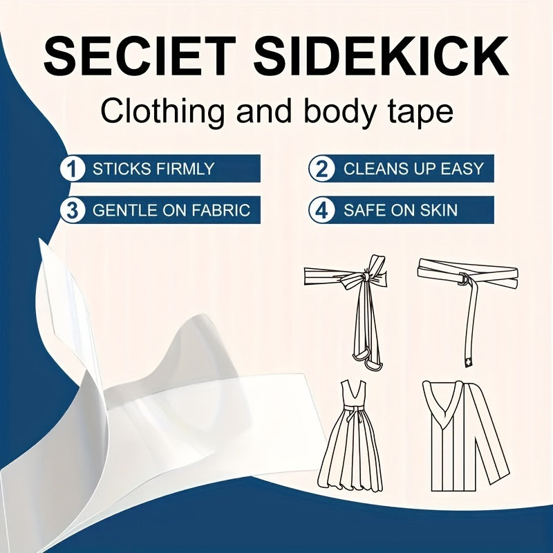 Clear Anti-Slip Stickers for Shirt Neck Women's Lingerie
