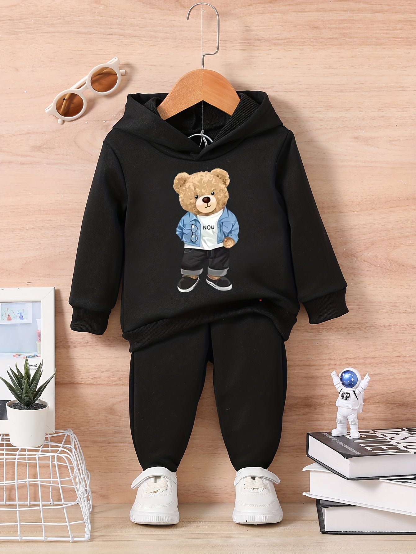 Bear Style Baby Outfit Set for Autumn/Winter