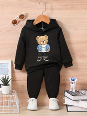 Bear Style Baby Outfit Set for Autumn/Winter
