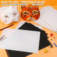 10pcs Furry Costume Eye Mesh 0.5mm Waterproof PVC Plastic Role Playing