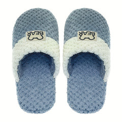 Cozy 'Bear' House Slippers for Men