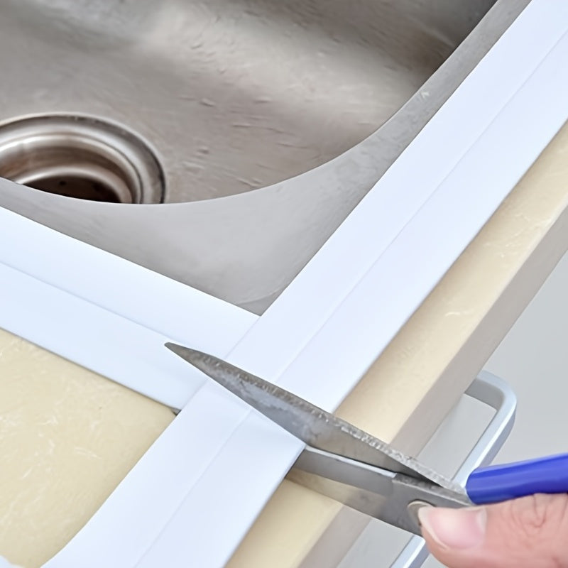 Caulk Strip Self Adhesive Tape for Bathroom Kitchen Countertop Sink