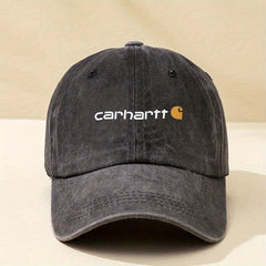 Washed Baseball Cap Distressed Solid Dad Hat Unisex