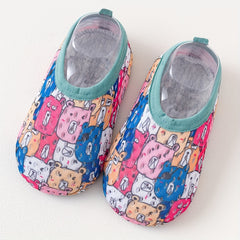 Toddler Girls Cartoon Animals Shoes and Socks Set