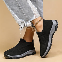 Breathable Slip On Mesh Sneakers Women's Footwear