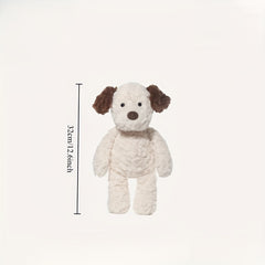 Adorable Brown Plush Dog Toy for Wedding Party Favors Halloween Decor