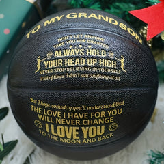 Custom Basketball Gift for Grandson Size 7 74 93 cm