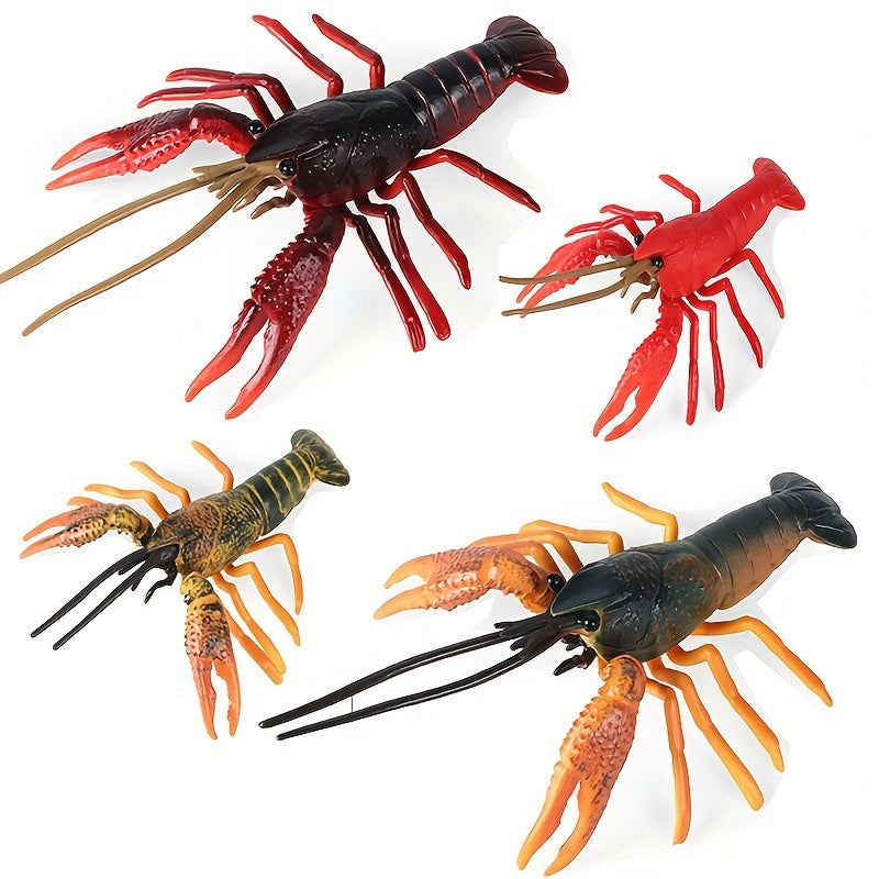Crayfish Model Marine Underwater Animals Desktop Ornaments