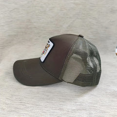 Embroidered Tiger Net Baseball Cap Men Women Hip hop Peaked Cap
