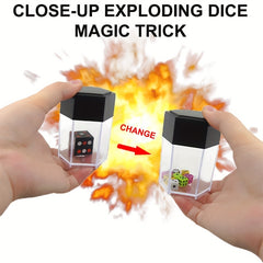 Colorful Magic Exploding Dice Toy Set