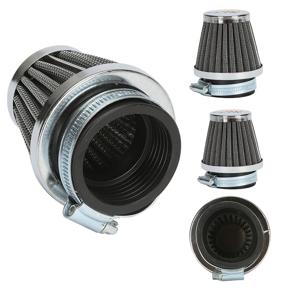 Universal Motorcycle Air Filter Cleaner 35-60mm for Bobber, Touring & Dirt Bikes