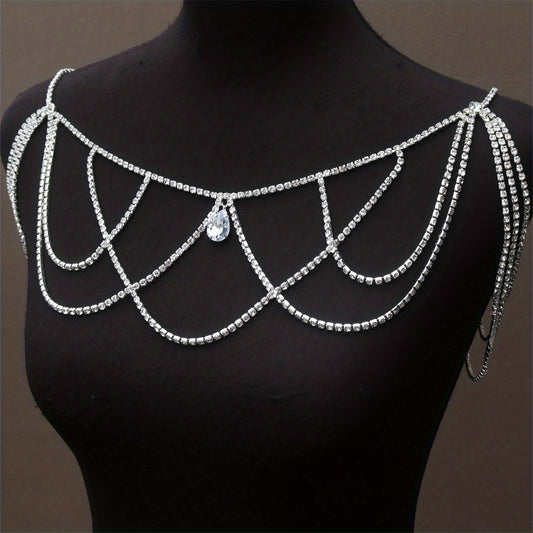 Crystal Pendant Shoulder Chain Jewelry