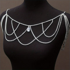Crystal Pendant Shoulder Chain Jewelry