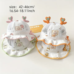Summer Mesh Baby Bucket Hat Hand Wash