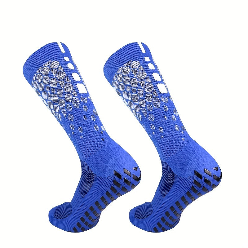 Breathable Sports Soccer Socks Compression Non-slip Silicone Outdoor Running