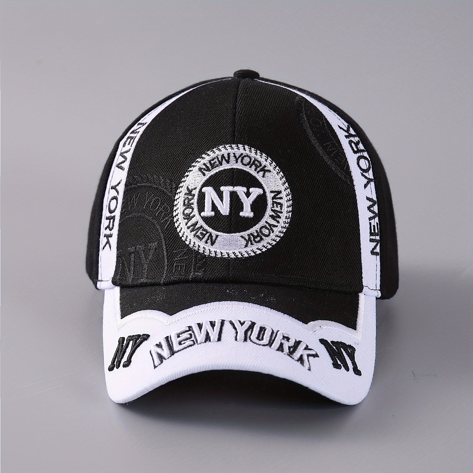 Men's Outdoor Baseball Cap Sunshade Curved Brim Sports Hat