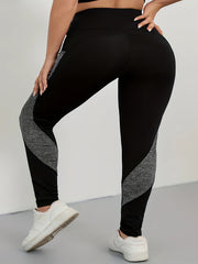 Colorblock High Rise Fitness Leggings
