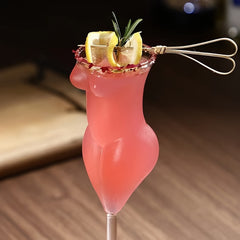 Cocktail Glass Beauty Body Cup Tall Glass Drink Cup