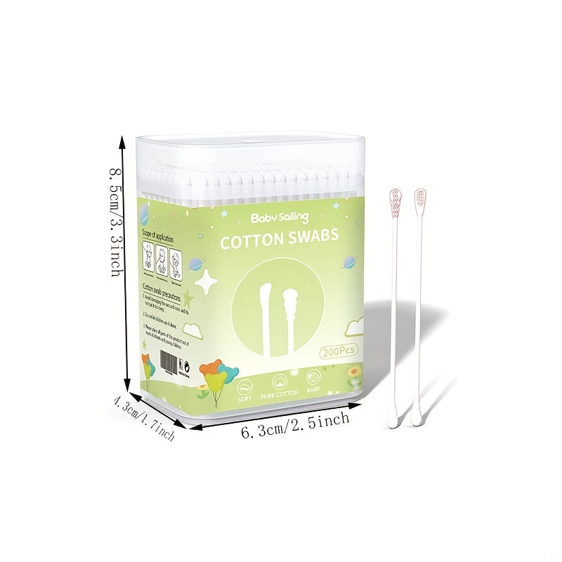 Baby Double Headed Cotton Swab for Newborns