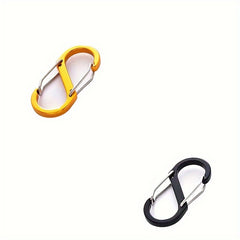 4pcs Outdoor S Aluminum Carabiners for Camping Hiking