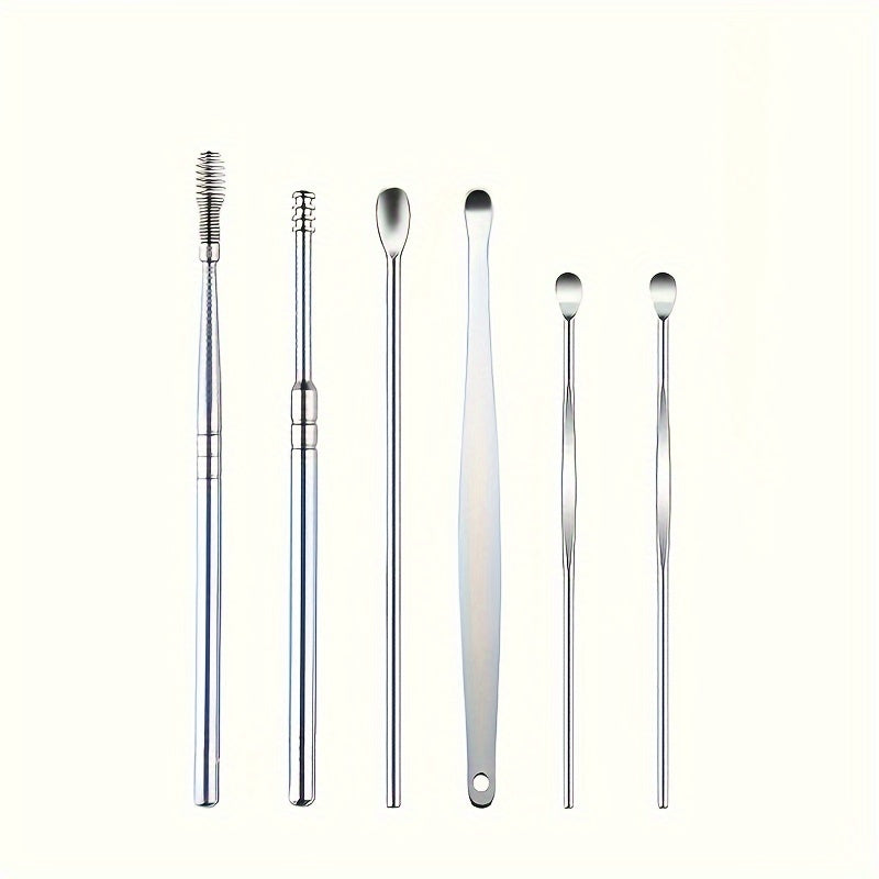 Ear Wax Removal Tool Set with Leather Case