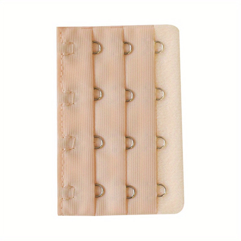 Bra Extension Buckle 3 Rows 4 Hook Bra Strap Extenders Women's Lingerie