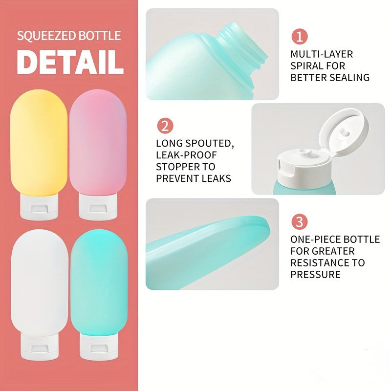 17pcs Travel Bottles Set Cosmetics Shampoo Conditioner Lotion Subpackage