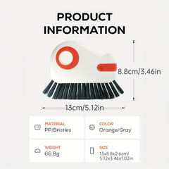 2 In 1 Small Cleaning Brush for Window Grooves & Door Tracks