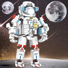 2690pcs Astronaut Block Set Create Your Own Space Decoration