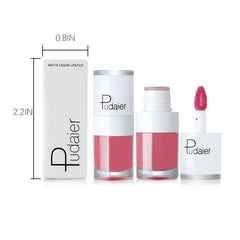Pudaier 16 Colors Lip Tint Long Lasting Matte Glossy Lip Gloss