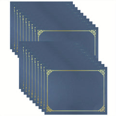 1pc Diploma Cover Golden Foil Border Letter Size