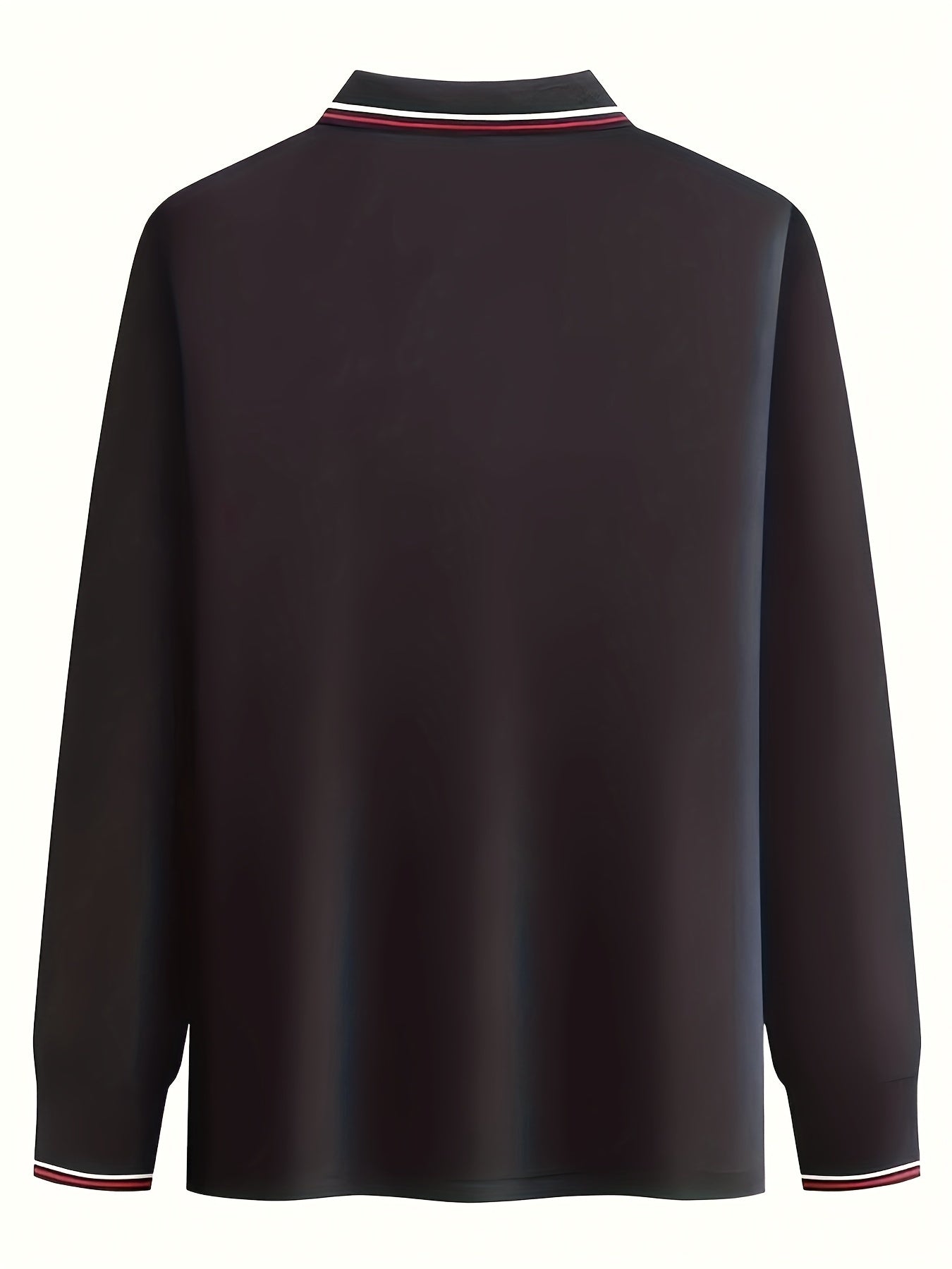 Fox Print Men's Lightweight Polo Shirt - Spring/Fall Tops