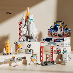 319pcs Building Blocks Toy 8 in 1 Airplane Model Series Set Kids Gift
