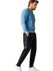 Men's Quick Drying Stretch Trousers with Zipper Pocket