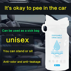 Car Emergency Urine Bag Disposable Urinal Portable Vomiting Bag