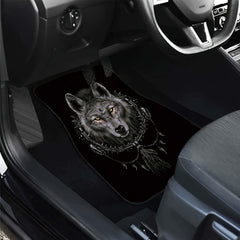 Wolf Print Car Seat Floor Mat - Add Style and Comfort to Your Vehicle