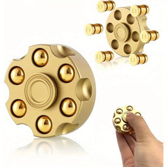 3 Colors Fun Finger Spinner Metal Alloy Relax Toy Adult Spinning Fidget Gift