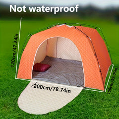 2-Person Warm and Breathable Tent for Indoor/Outdoor Use