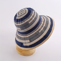 Vintage Bucket Hat for Women Travel Beach Sunscreen