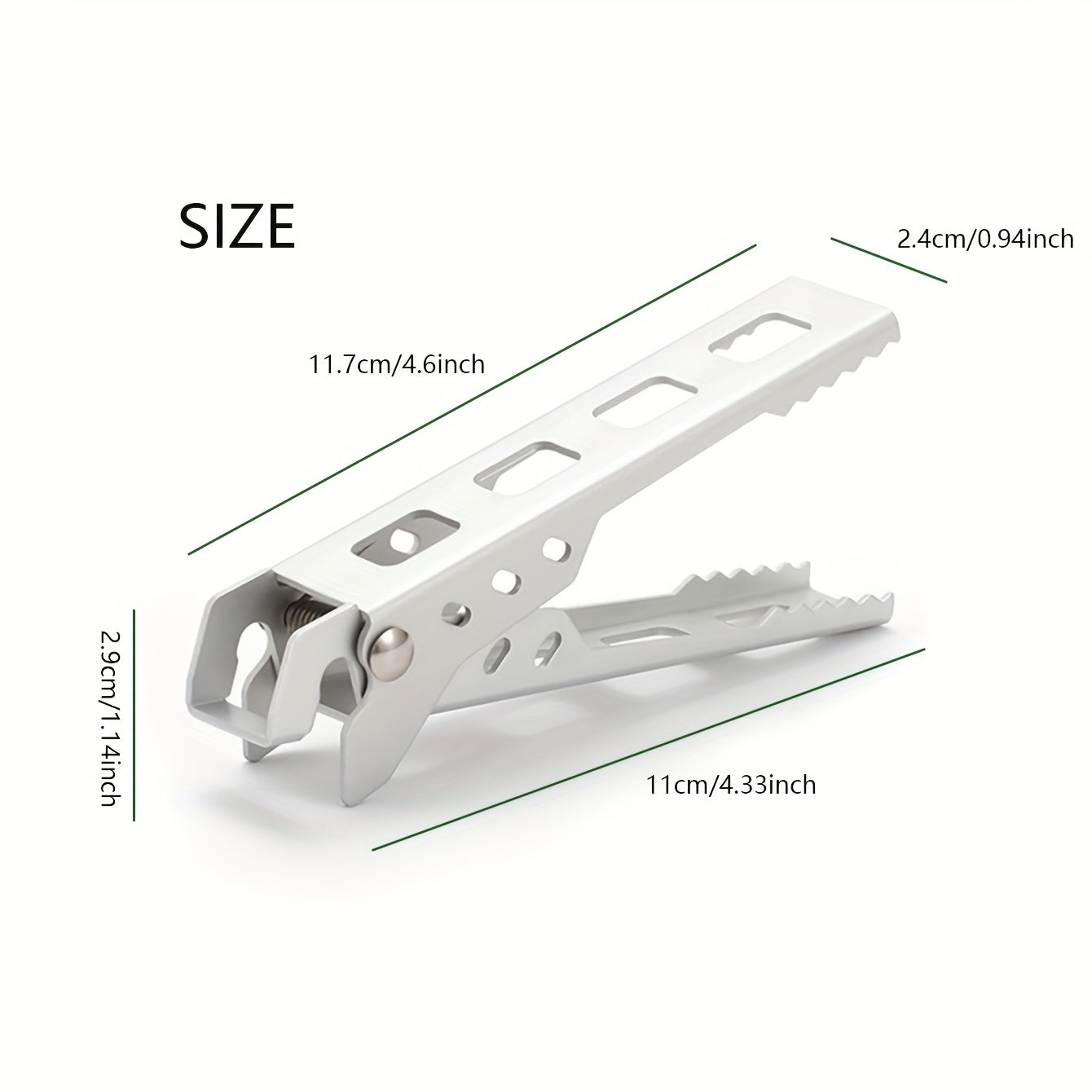 Aluminum Anti Scalding Pot Clip for Camping, BBQ, Kitchen & Picnic