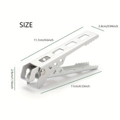 Aluminum Anti Scalding Pot Clip for Camping, BBQ, Kitchen & Picnic