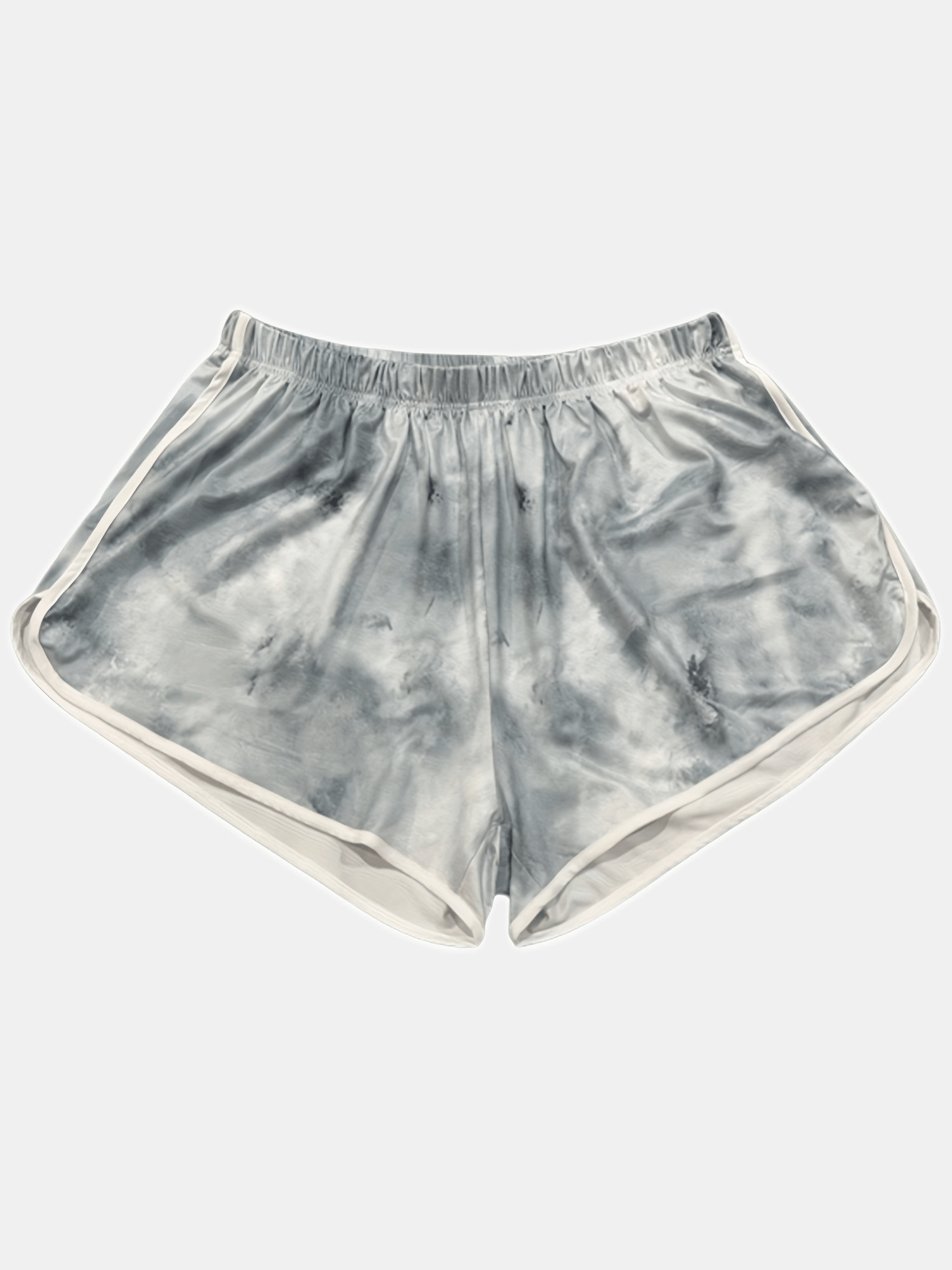 Tie Dye Elastic Waist Summer Shorts