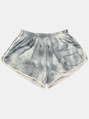 Tie Dye Elastic Waist Summer Shorts