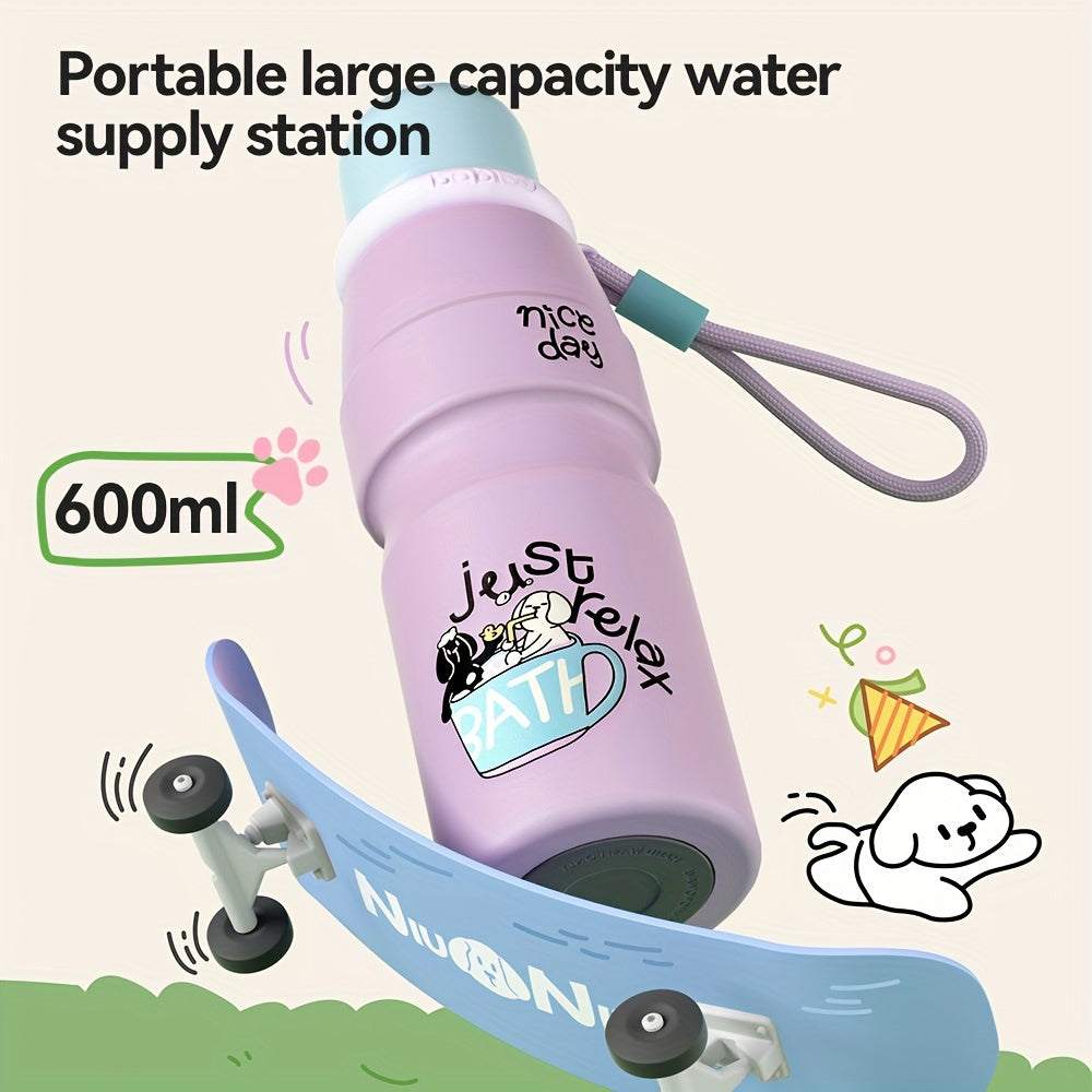 20oz Double Wall Vacuum Insulated Water Bottle Stainless Steel Sports Cup