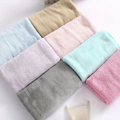 Soft Microfiber Hair Towel Quick Drying Hand Towel