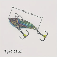 Metal Vibration Biomimetic Fishing Lure 15g 0.53oz Jigbait