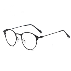 Round Frame Sunglasses Anti Light Glasses Photochromic Lens Eyewear