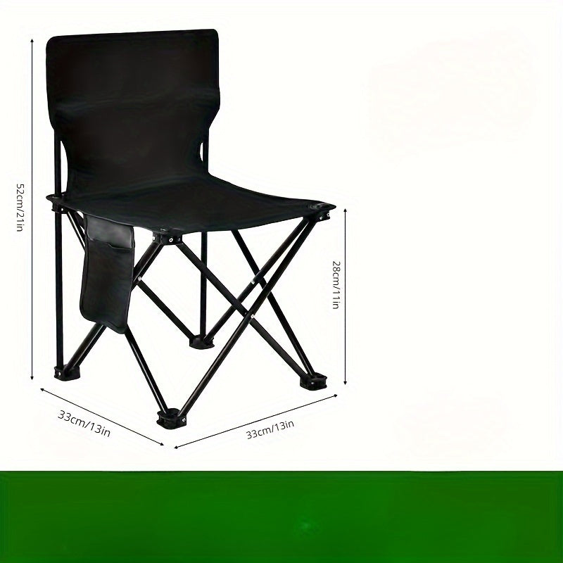 Portable Folding Chair Leisure Sketch Chair Outdoor Camping Picnic Back Chair