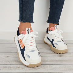 Thick Sole Chunky Sneakers Shock Absorption Sport Shoes